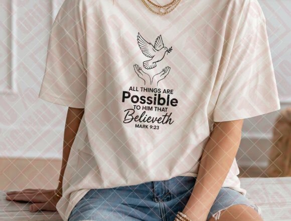 All Things Are Possible SVG, Mark 9 23