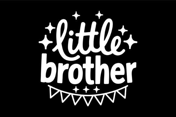 Cute Little Brother Svg