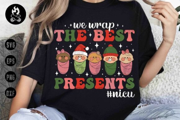 NICU Best Presents SVG PNG