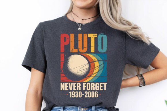 Pluto Never Forget 1936-2006 Shirt PNG