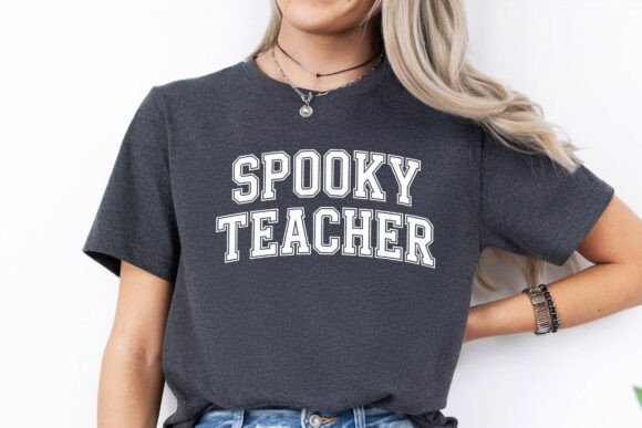 Spooky Teacher Halloween Shirt SVG PNG