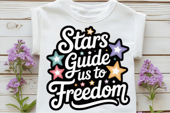 Stars Guide Us to Freedom Design