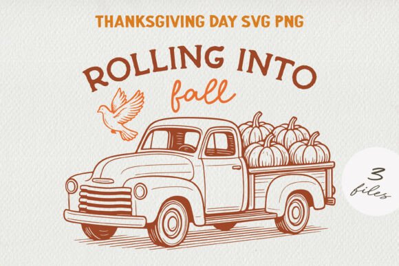Thanksgiving Quote Clipart Retro Fall